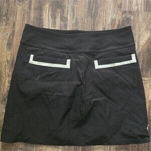 Jofit Women L Stretch Black Athletic Golf Tennis Skirt Skort